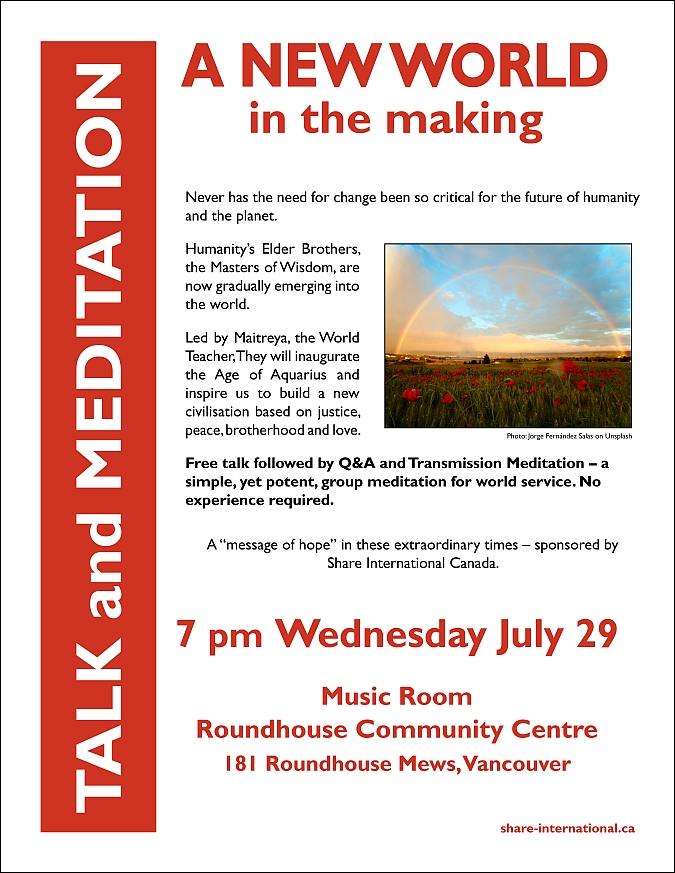 Vancouver Junly 29 2026 public event