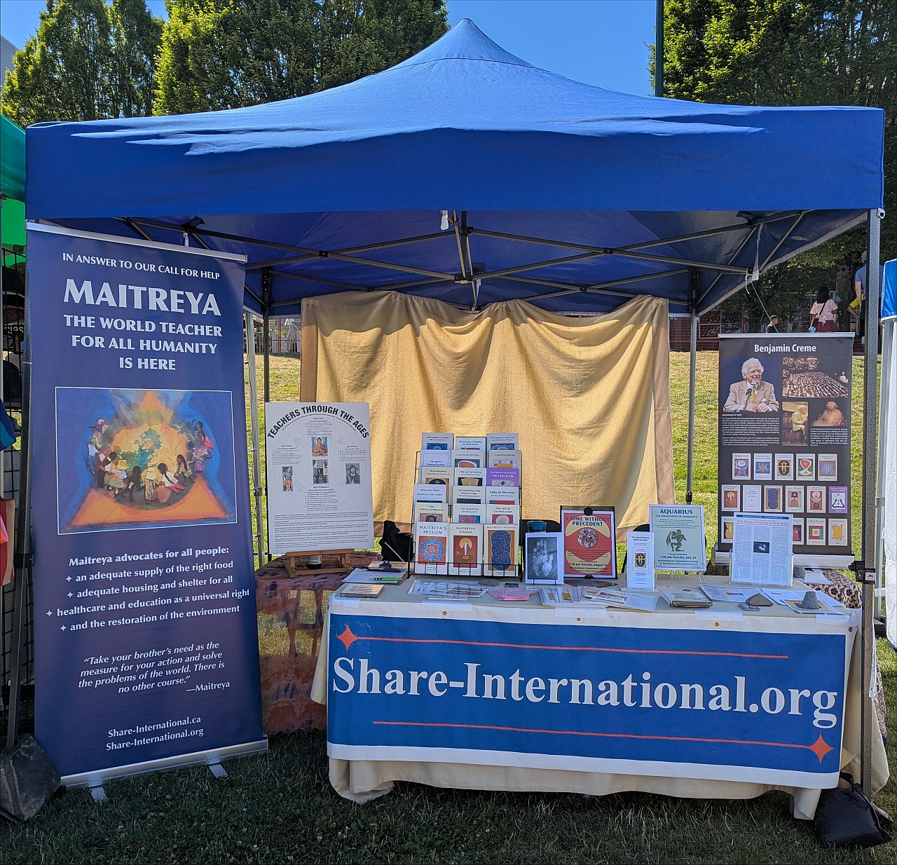 Vancouver group booth at Carnival del Sol July 12-13 2025